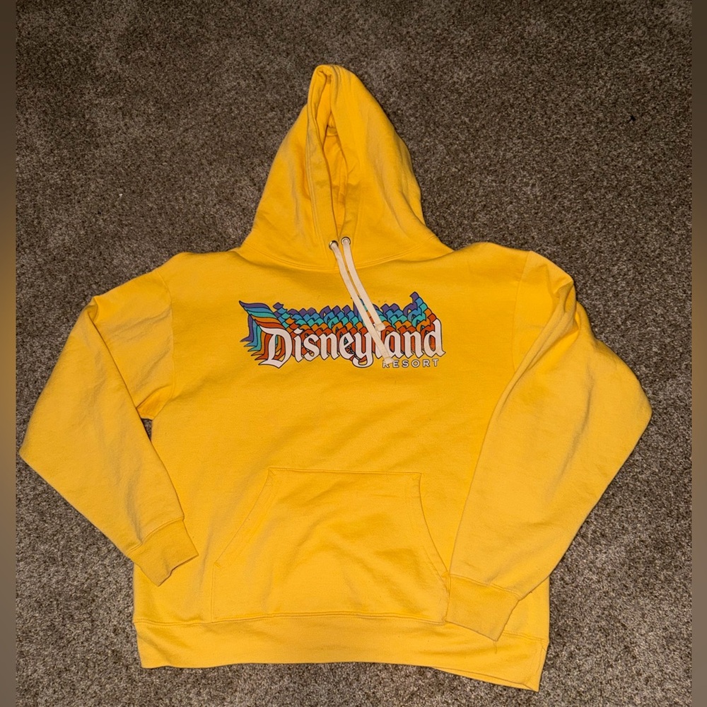 Disneyland Yellow Hoodie